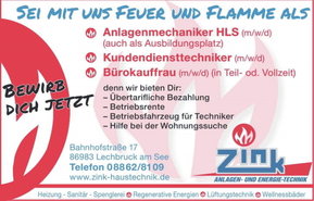 Jobs bei ZINK Anlagen- und Energie-Technik