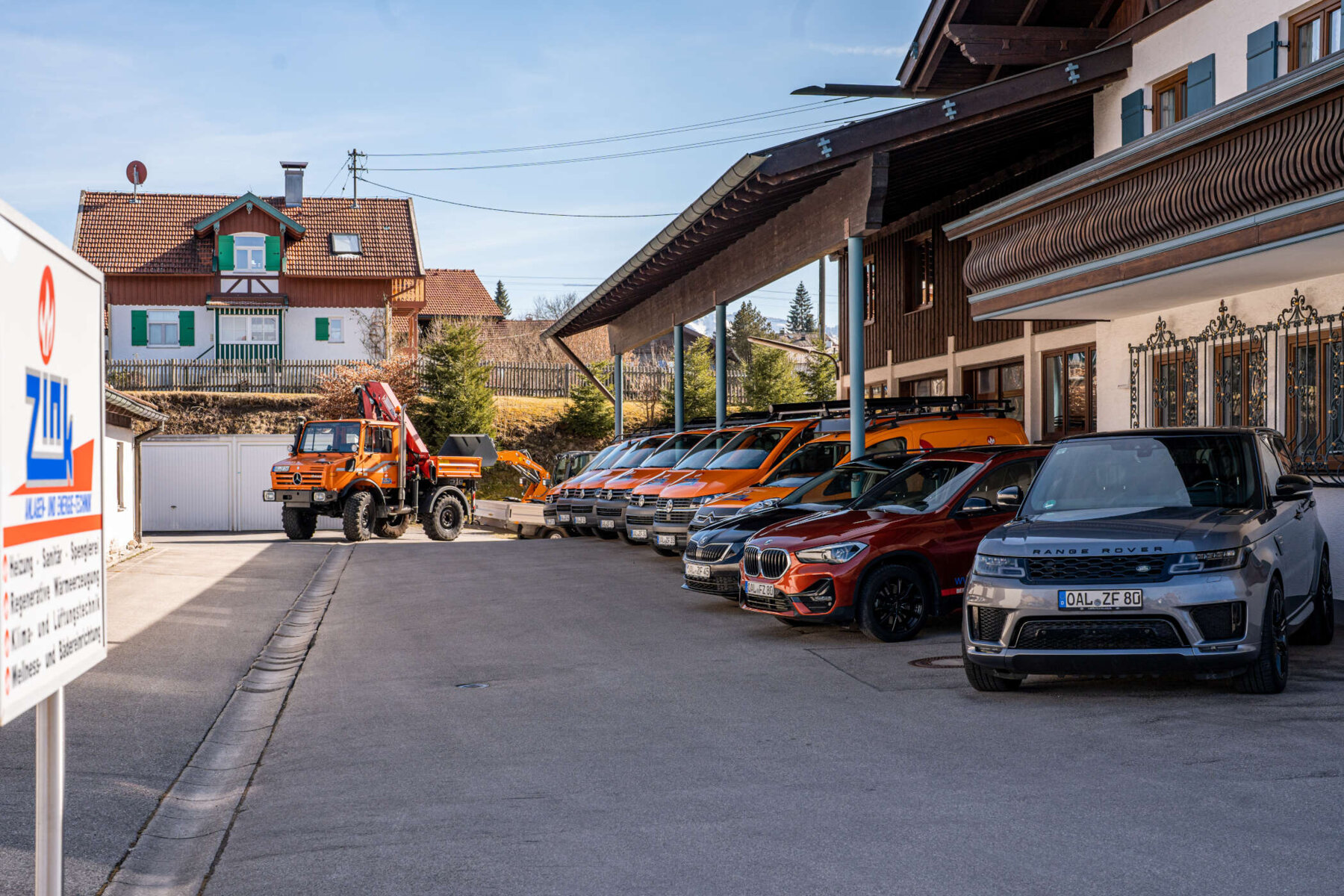 Fuhrpark von ZINK Anlagen- und Energie-Technik